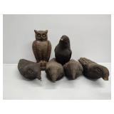 Owl and Bird Decoys