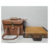 Leather Travelling Case, Flute with Case