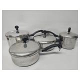 Farberware Stainless Steel Pots with Lids