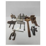 Hand Vice, Pipe Flaring Tool, Parallel Clamps