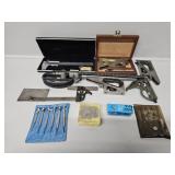 Hole Gages, Oval and Mat Cutter, Caliper, and More