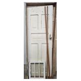 Wooden Door with Frame