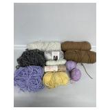 Crocheting yarn