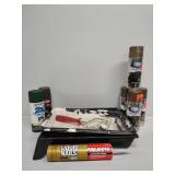 Spray Paint, and Paint Trays