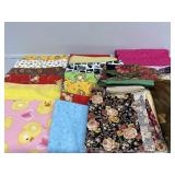 Flannel cotton material for quilting