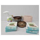 Flower Pots, Microgreen Grow Kits(4), Garden