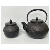 Tea Pot and Sugar Container