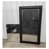 Large Wooden Framed Mirror