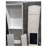Book Shelf, Room Divider, Calk Board