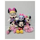 Mickey and Minnie Mouse Stuffed Dolls