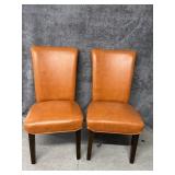 Orange Decretive Chairs(2)