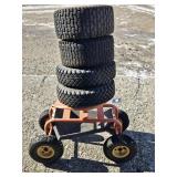 Tires, Tractor Seat on Wheels