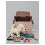 Our Generation Dog with House and Toys