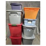 Plastic Totes (8)