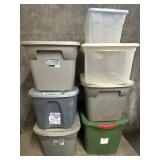 Plastic Totes (8)