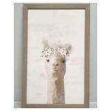 Llama Print on Canvas
