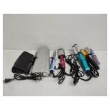 Crimpers (2) Curling Irons (3) and Straightener