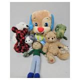 Stuffed Animals: Mickey Mouse, Polar Bear,