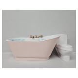 Our Generation Doll Bathtub, Doll Toilet