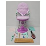 Doll Salon Chair, Doll Hair Accessories