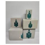 Snowman Candles