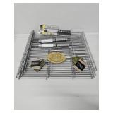 Wire Shelving Racks, Mini LED Work Lights,
