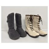 BearPaw Gray Boots , Teva Boots
