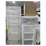 Plastic Organizers with Drawers