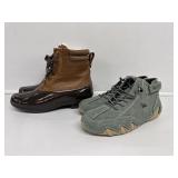 LQEBK Green and Tan Shoe size 37