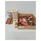 Kinex, Lincoln Logs, Wooden Game