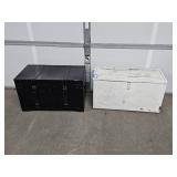 2 Wooden Chests
