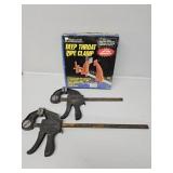 Pittsburgh Deep Throat Pipe Clamp, Clamps