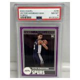 2023 Hoops Victor Wembanyama #298 PSA 8