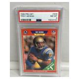 1989 Pro Set Troy Alkman #490 RC PSA 8