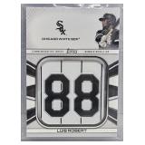 2022 Topps Stadium Luis Robert Jersey Medallion