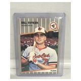 1989 Fleer Bill Ripken #616 Block Box Variation