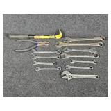 Wrenches, Mini Crow Bar, Wire Cutters