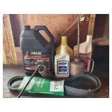 Motor Oils, Oil Cans, Automotive Belts