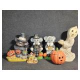 Ceramic Halloween Figurines
