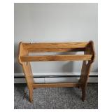 Wooden Blanket Rack