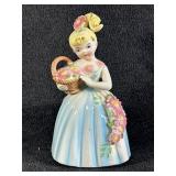 Girl with Basket Figurine