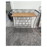 Wine Rack Table