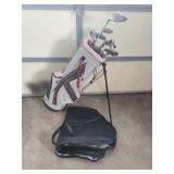 Top Flite Golf Bag with Clubs
