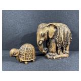 Dynastone Etched Resin Elephant
