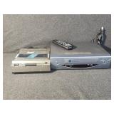 VHS Player with a F/R Rewinder