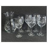 Mt.Pleasant Abstract Wine Glasses