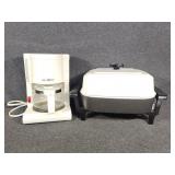 Electric Presto and Mr Coffee Maker