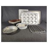 Baking Pans, Cooling Racks and Muffin Pan