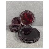 Cape Cod Ruby Red Ware from Avon