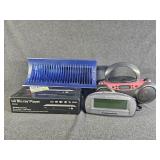 LG Blu-Ray Player, Backweb Radio, Magnavox Alarm